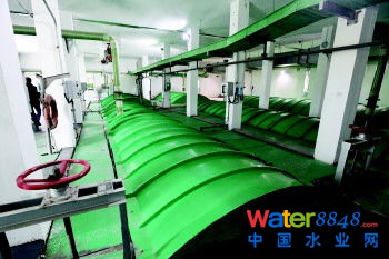 凈化水流程中的關鍵環節“膜池”。