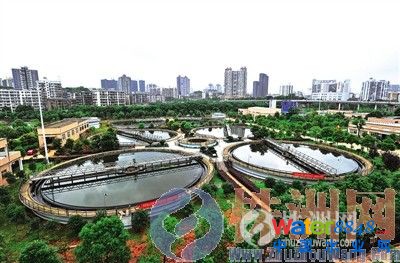 龍泉污水處理廠全景。譚清云 攝