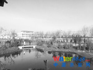 周張坑村規劃了表流景觀的污水處理廠 周張坑村規劃了表流景觀的污水處理廠