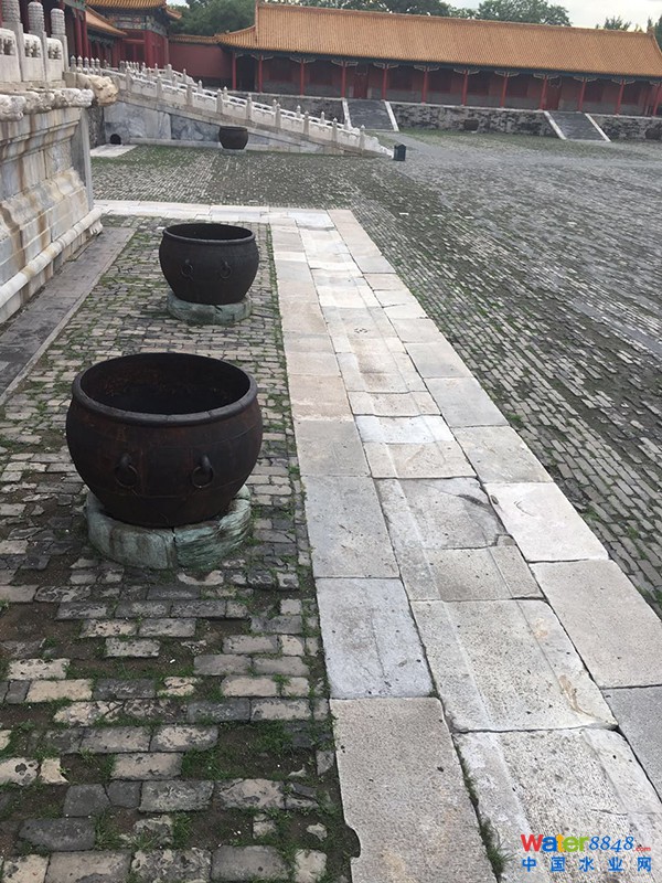 內金水河太和廣場段排水。