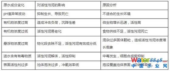 廢水處理中污泥常見問題
