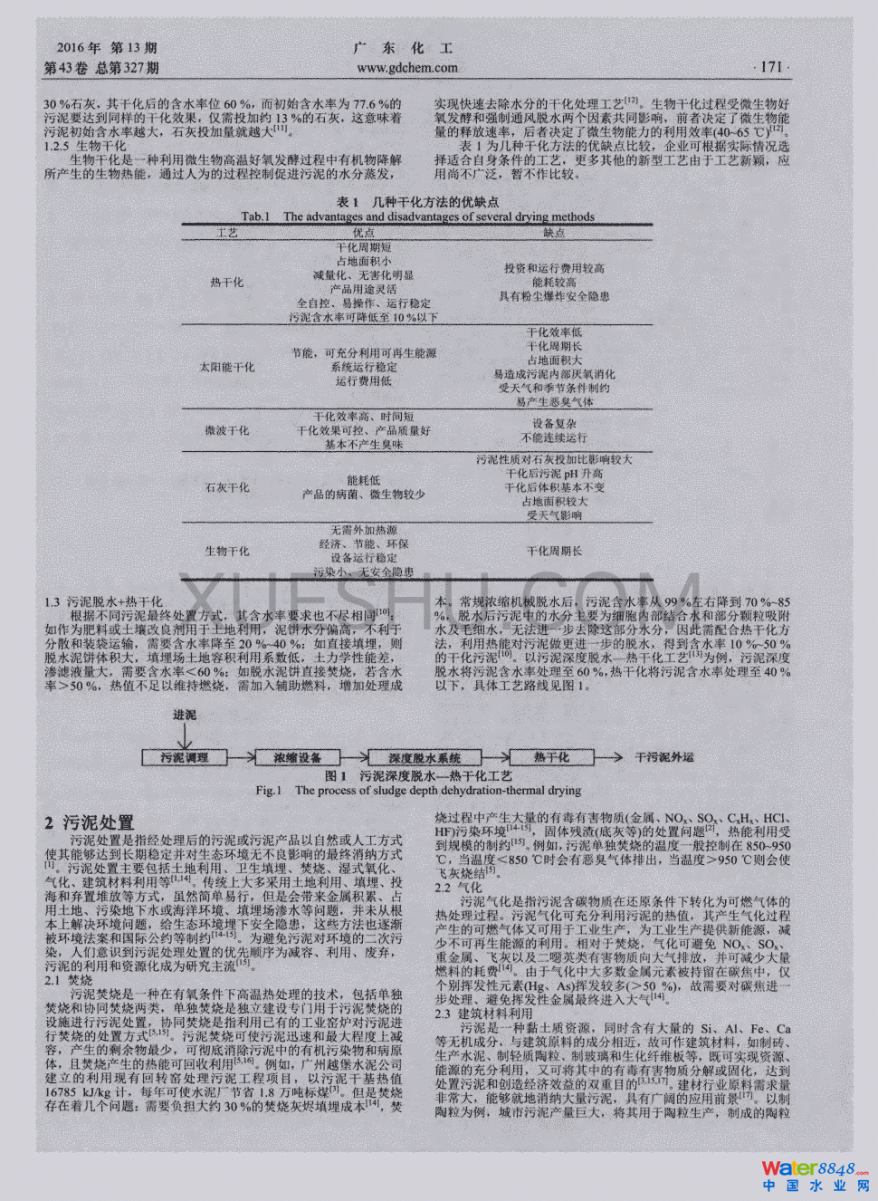 淺談污泥處理處置工藝第1頁