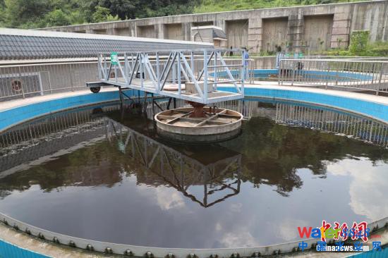 資料圖：污水處理廠。瞿宏倫 攝