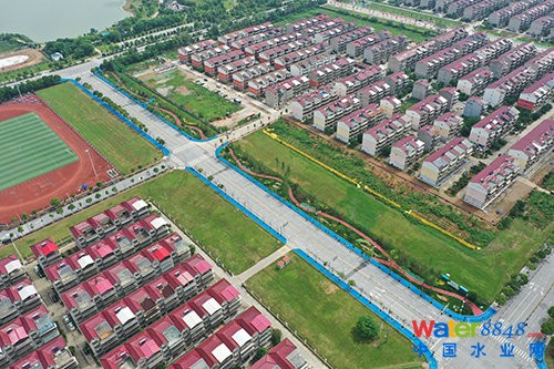 鷹潭玉清路海綿化改造工程